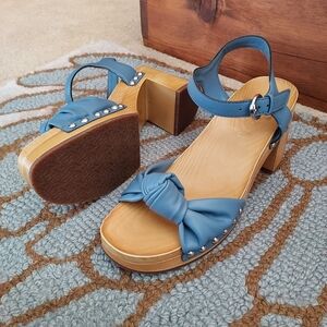 Sam & Libby open toe heeled sandals women's size 8, NWOT